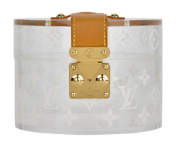 Louis Vuitton Scott Box, Acrylic/Leather, Clear, DI0119 (2019), E, 2*